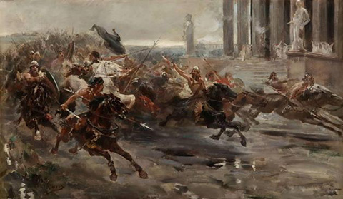 invasion roma barbaros