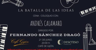 «La batalla de las ideas»: cenas-coloquio dirigidas por Fernando Sánchez Dragó